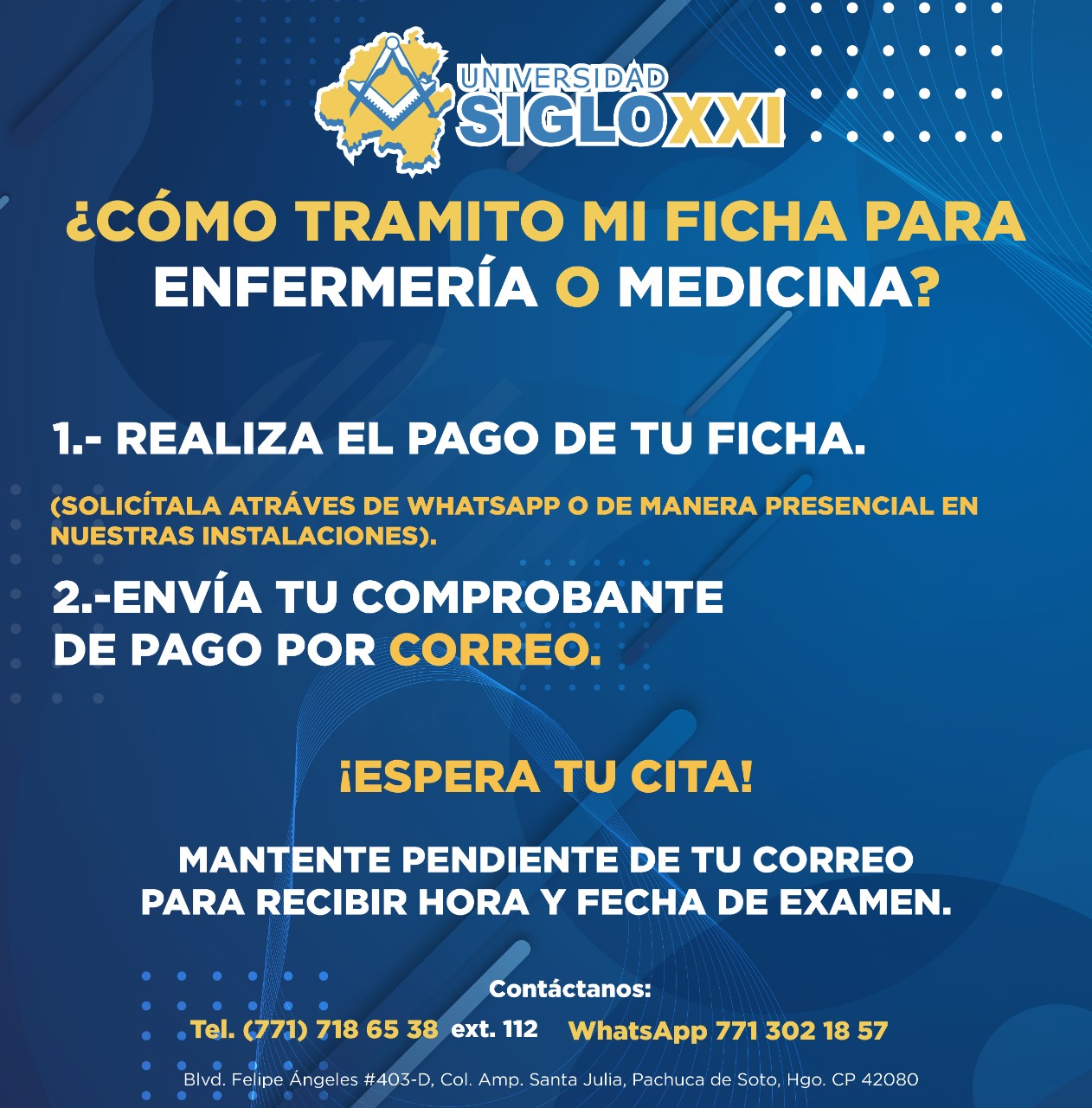 Bachillerato, Licenciaturas, Maestrías, Doctorados